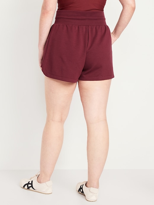 Image number 5 showing, Extra High-Waisted Dynamic Fleece Shorts