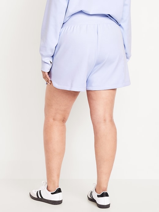 Image number 5 showing, Extra High-Waisted Dynamic Fleece Shorts