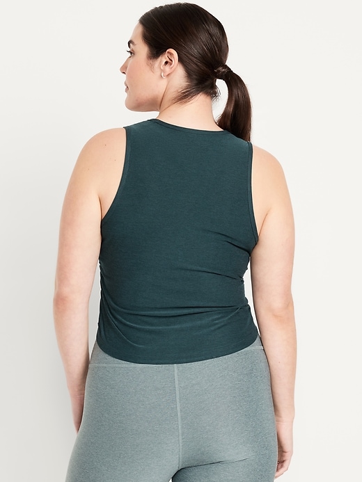 Image number 6 showing, CloudMotion Ruched Tank Top