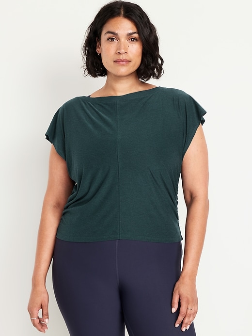 Image number 7 showing, CloudMotion Ruched Tank Top