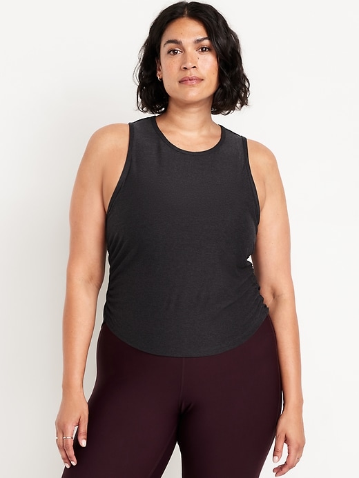 Image number 7 showing, CloudMotion Ruched Tank Top