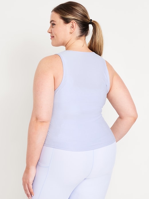 Image number 8 showing, CloudMotion Ruched Tank Top