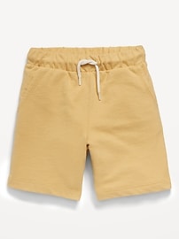 Image number 1 showing, French-Terry Jogger Shorts for Toddler Boys