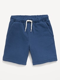 Image number 1 showing, French-Terry Jogger Shorts for Toddler Boys