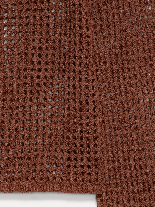 Image number 5 showing, Open-Stitch Bouclé Sweater