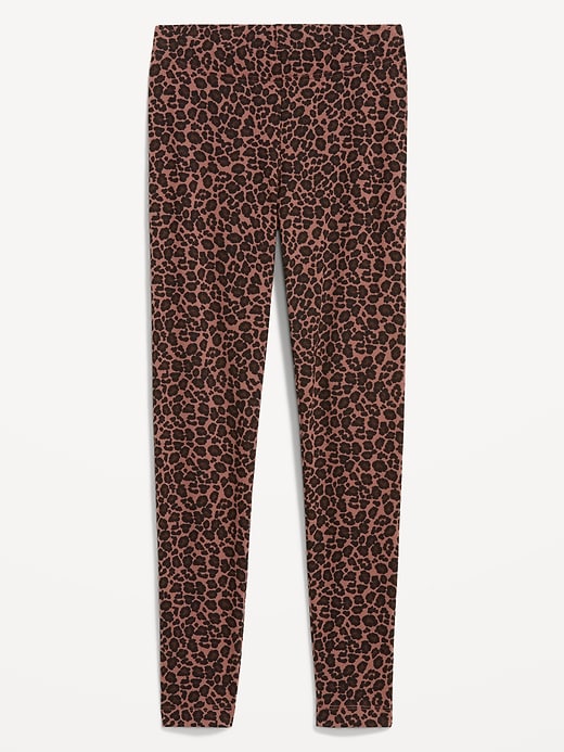 Image number 4 showing, High-Waisted Jersey Fashion Layering Leggings