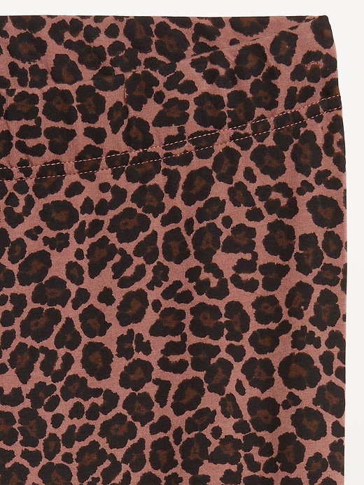 Image number 3 showing, High-Waisted Jersey Fashion Layering Leggings