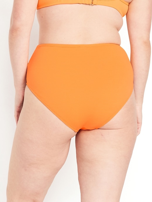 Image number 6 showing, High-Waisted Bikini Swim Bottoms