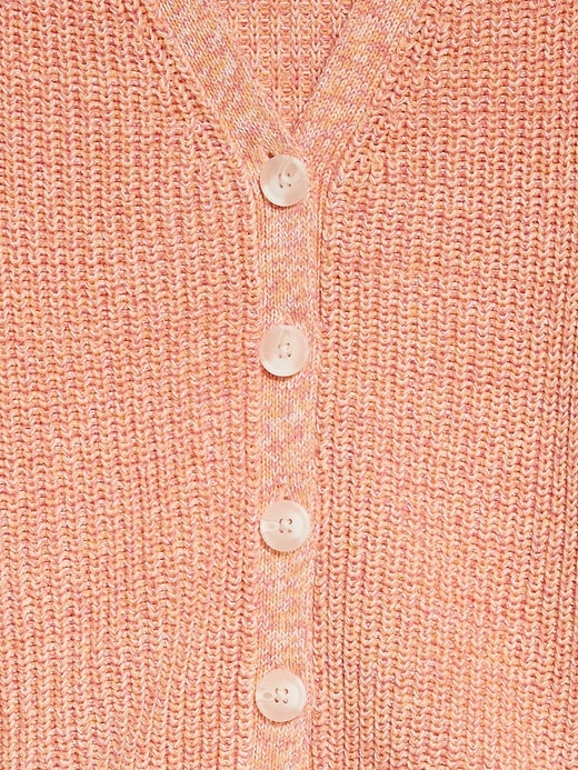 Image number 6 showing, V-Neck Shaker-Stitch Cardigan Sweater