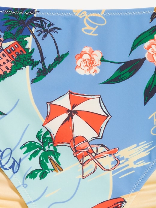 Image number 9 showing, Matte High-Waisted Bikini Swim Bottoms