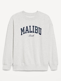 Image number 4 showing, SoComfy Oversized Graphic Sweatshirt