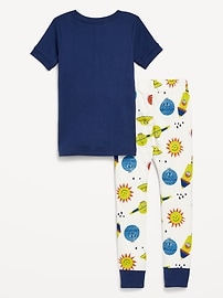 Image number 2 showing, Snug-Fit Graphic Pajama Set for Toddler & Baby