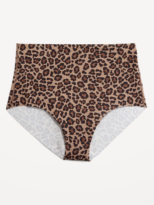 Image number 4 showing, High-Waisted No-Show Brief Underwear