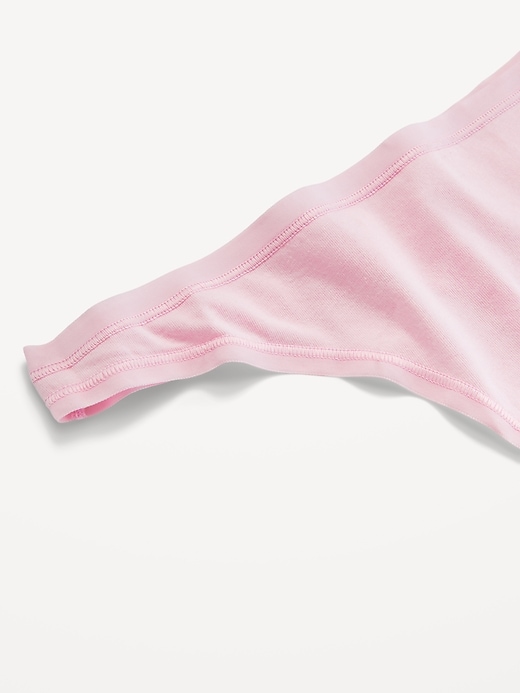 Image number 3 showing, Low-Rise Everyday Cotton Thong