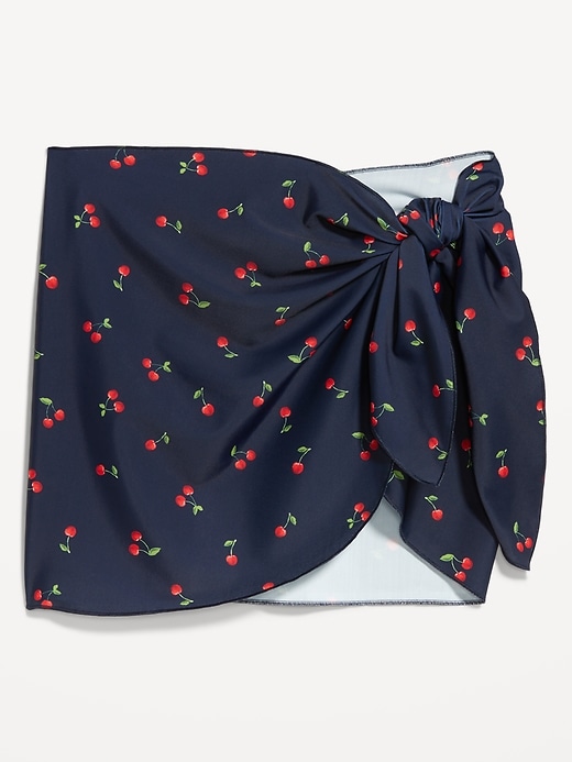 Image number 6 showing, Side-Tie Mini Swim Sarong