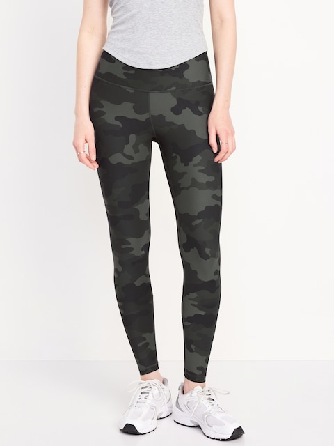 High-Waisted PowerSoft Full-Length Leggings - Camo