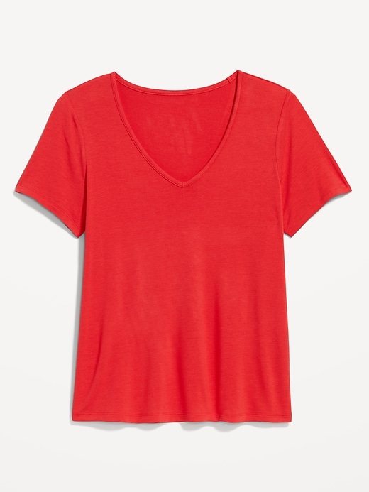 Image number 4 showing, Luxe V-Neck T-Shirt