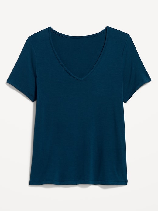 Image number 4 showing, Luxe V-Neck T-Shirt