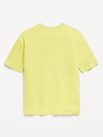 View large product image 3 of 3. Oversized Short-Sleeve Pocket T-Shirt for Boys