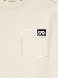 View large product image 4 of 4. Oversized Short-Sleeve Pocket T-Shirt for Boys