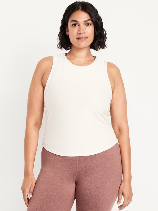 Image number 7 showing, CloudMotion Ruched Tank Top