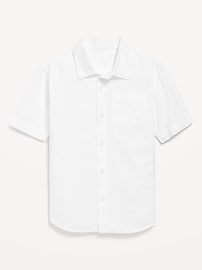 Image number 2 showing, Short-Sleeve Oxford Shirt for Boys