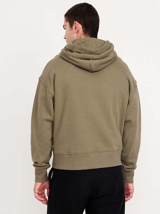 Image number 2 showing, Oversized Cropped Essential Pullover Hoodie