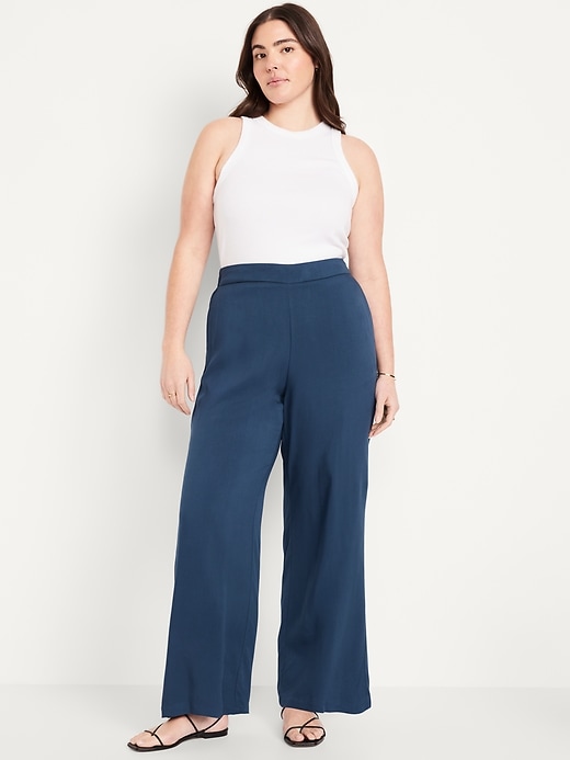 Image number 4 showing, High-Waisted Playa Wide-Leg Pants