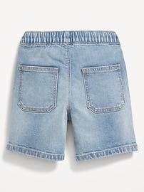 Image number 2 showing, Pull-On Jean Shorts for Toddler Boys