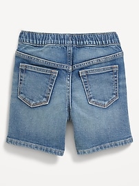 Image number 2 showing, Pull-On Ripped Jean Shorts for Toddler Boys