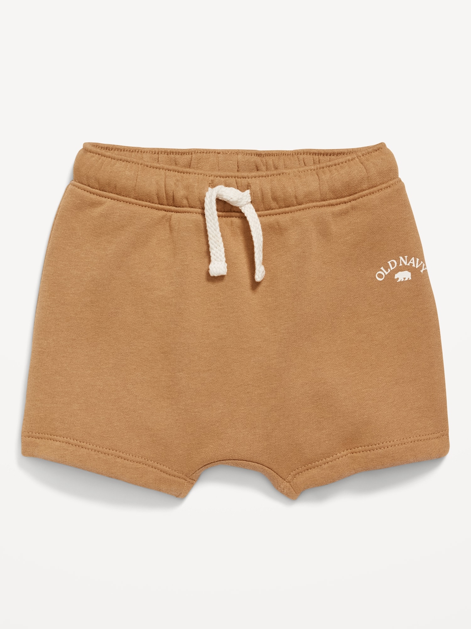 Шорты Old Navy Logo-Graphic Fleece Shorts для малышей, цвет: Acacia