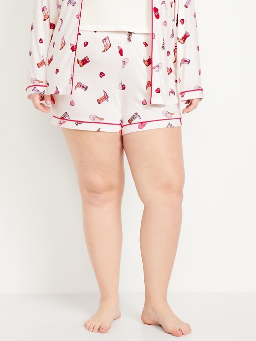 Image number 7 showing, Knit Jersey Pajama Short