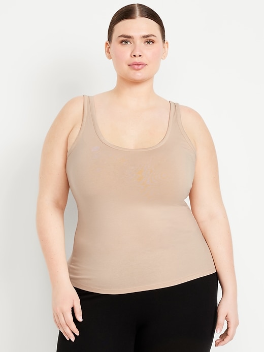 Image number 7 showing, First-Layer Scoop-Neck Tank Top