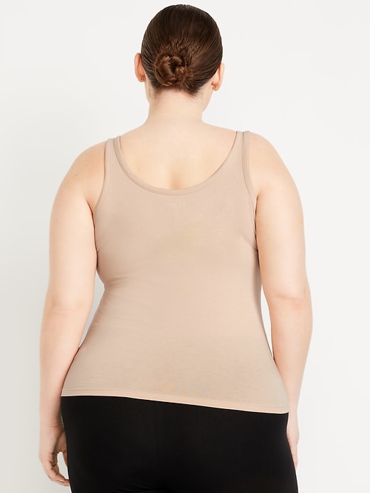 Image number 8 showing, First-Layer Scoop-Neck Tank Top