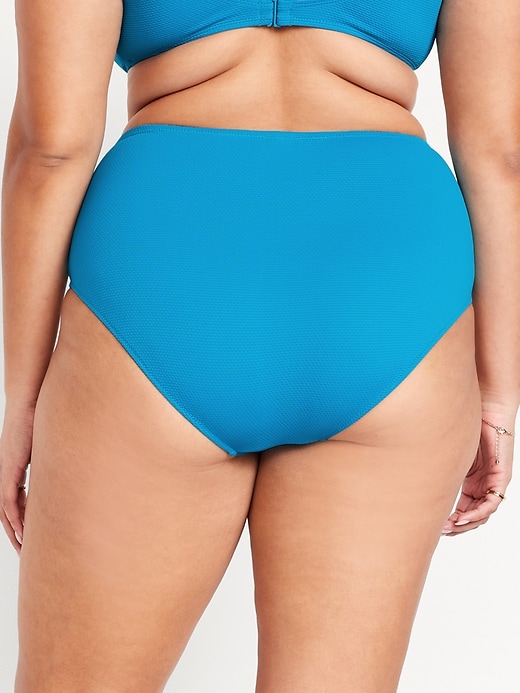 Image number 8 showing, High-Waisted Bikini Swim Bottoms