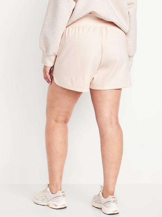 Image number 5 showing, Extra High-Waisted Dynamic Fleece Shorts