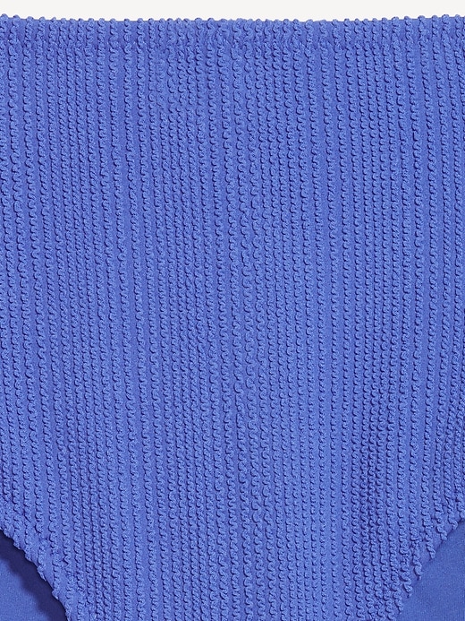 Image number 9 showing, High-Waisted Ribbed Bikini Swim Bottoms