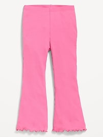 Image number 1 showing, Ribbed Flare-Leg Leggings for Toddler Girls