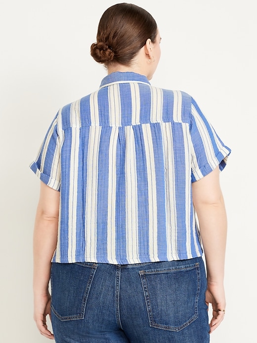 Image number 6 showing, Button-Down Striped Shirt