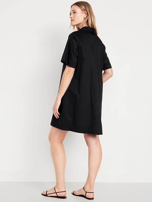 Image number 5 showing, Mini Swing Shirt Dress