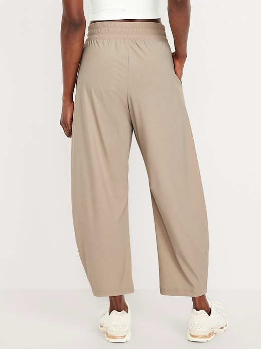 Image number 8 showing, High-Waisted SleekTech Barrel Ankle Pants