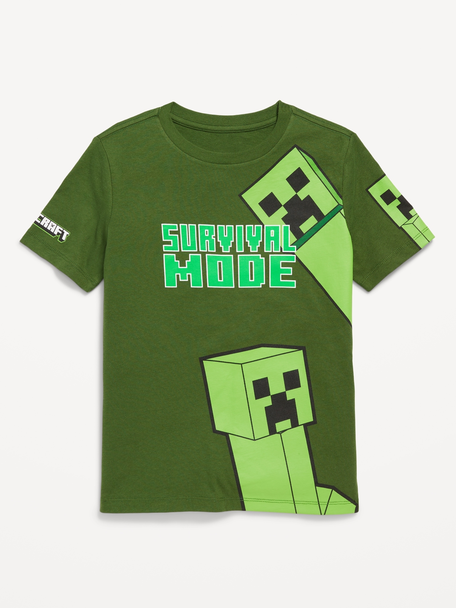 Minecraft™ Gender-Neutral Graphic T-Shirt for Kids