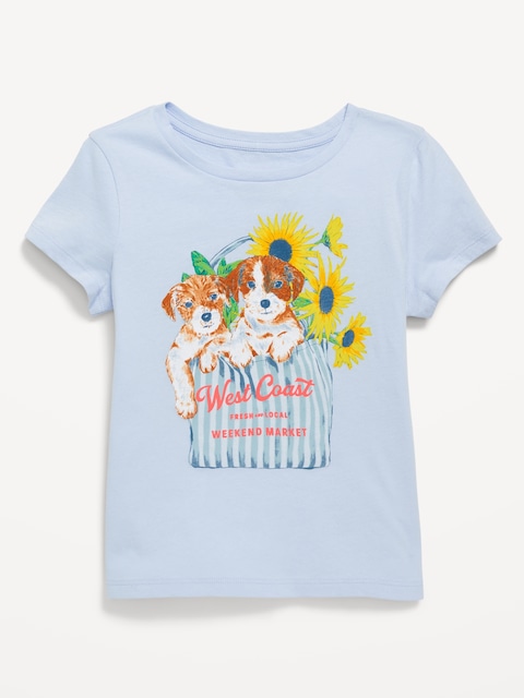 Short-Sleeve Graphic T-Shirt for Girls