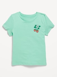 Image number 1 showing, Short-Sleeve Graphic T-Shirt for Girls
