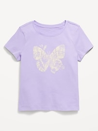 Image number 1 showing, Short-Sleeve Graphic T-Shirt for Girls