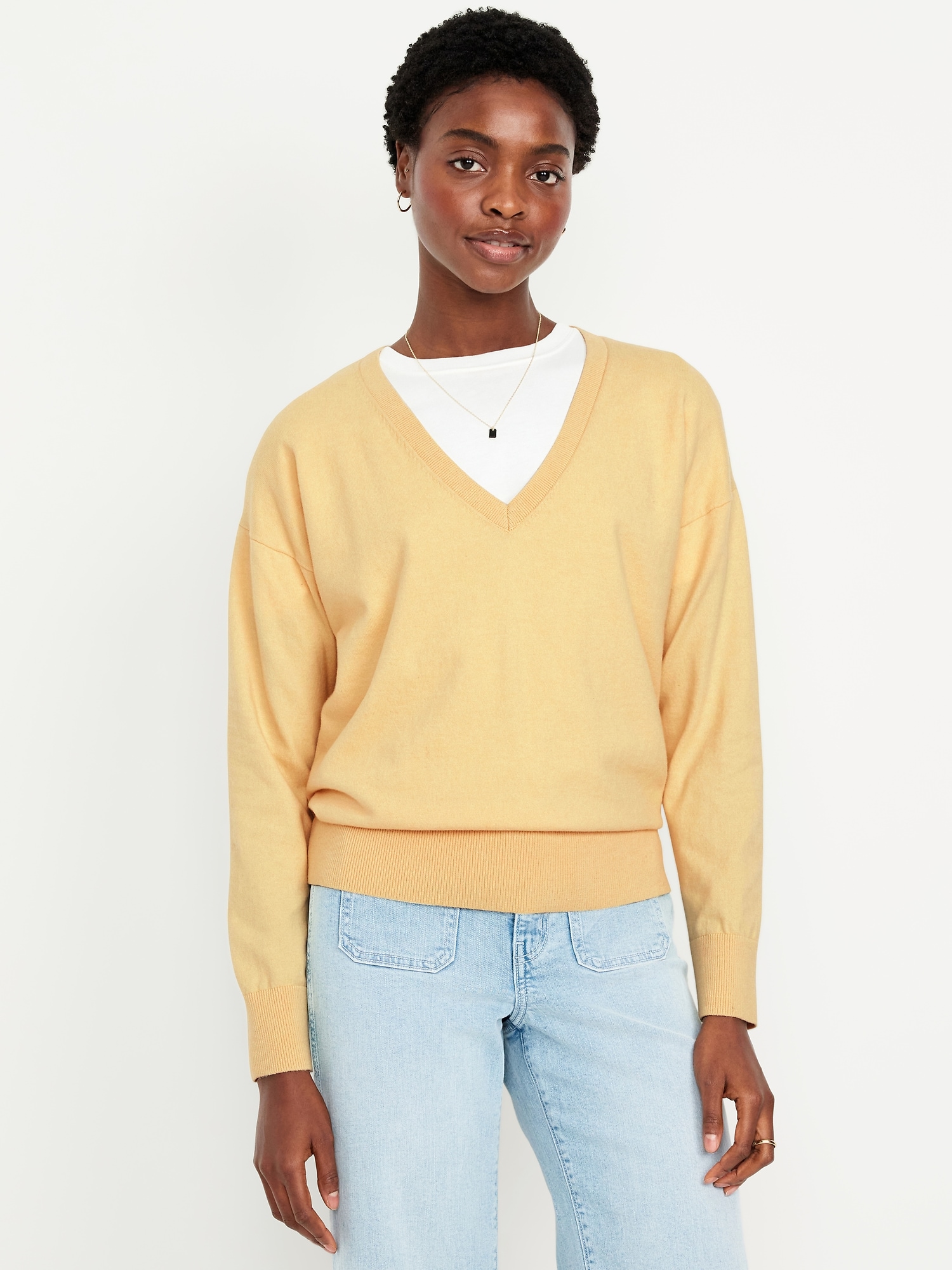 SoSoft Lite Loose V-Neck Sweater