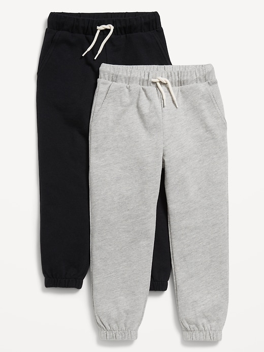 View large product image 1 of 1. Cinched-Hem Jogger Sweatpants 2-Pack for Toddler Boys