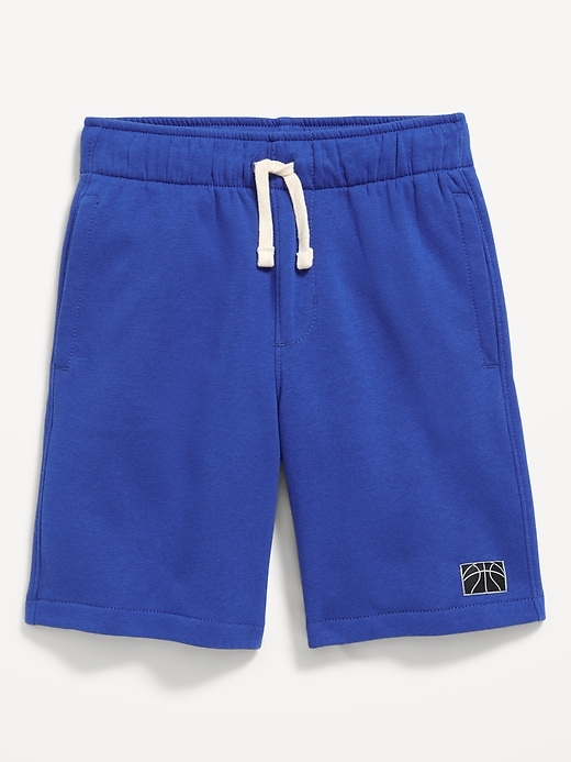 Image number 5 showing, Fleece Jogger Shorts for Boys (At Knee)