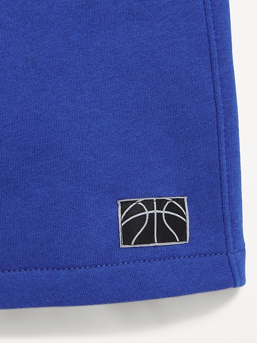 Image number 6 showing, Fleece Jogger Shorts for Boys (At Knee)