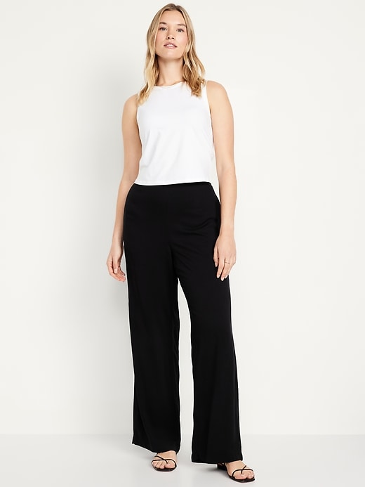 Image number 4 showing, High-Waisted Playa Wide-Leg Pants